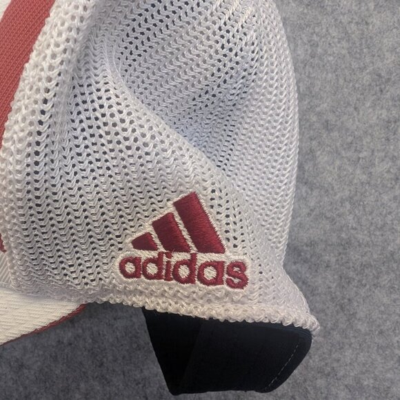 Adidas Miami Heat White & Red Mesh Cap NBA - Picture 3 of 7
